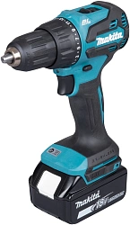 Дрель-шуруповерт Makita DHP490SFJ аккум. патрон:быстрозажимной (кейс в комплекте)