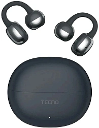 Гарнитура внутриканальные Tecno OW01 серый беспроводные bluetooth клипса (OW01 GREY)