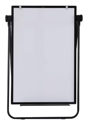 Флипчарт Deli E7886 магнитно-маркерная лак 60x90см на подставке белый с аксессуарами