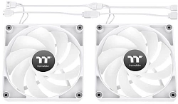 Вентилятор для корпуса Thermaltake CT140 Sync Reverse ARGB 140х140x25 белый 4-pin 32.8дБ (упак.:2шт) (CL-F176-PL14SW-A) Ret