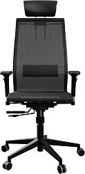 Кресло эргономичное Метта Samurai Black Edition 2.0 сиденье черный сетка крестов. полиамид