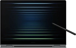 Ноутбук Samsung Galaxy Book 5 Pro 360 NP960 Core Ultra 7 256V 16Gb SSD512Gb Intel Arc 16" AMOLED Touch 2.8K (2880x1800) Windows 11 Home grey WiFi BT Cam (NP960QHA-KG1IN)