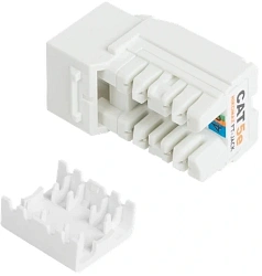 Модуль Nikomax NMC-KJUD2-FT-WT информ. Keystone RJ45 кат.5E UTP бел.