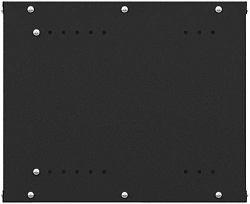 Шкаф коммутационный NTSS Lime (NTSS-WL6U5535GS-BL) настенный 6U 550x350мм пер.дв.стекл несъемн.бок.пан. 30кг черный 270мм 8.4кг 110град. 370мм IP20 сталь
