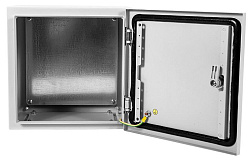 Шкаф электротехнический Elbox EMW-600.600.210-1-IP66 напольный 600мм 210мм несъемн.бок.пан. 100кг серый