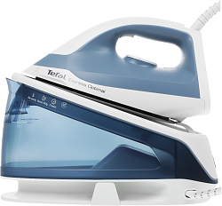 Парогенератор Tefal Express Optimal SV4110E0 2200Вт синий/белый