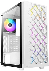Корпус Azza Spectra белый без БП ATX 7x120mm 2x140mm 2xUSB2.0 1xUSB3.0 audio bott PSU