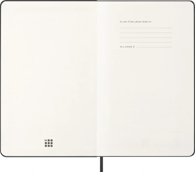 Ежедневник Moleskine CLASSIC Large 130х210мм 400стр. черный