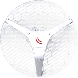 Точка доступа MikroTik LHG 5 (RBLHG5KIT) N300 10/100BASE-TX белый (упак.:3шт)