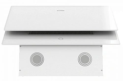 Вытяжка каминная Elikor Vertex WH 50 белый управление: сенсорное (1 мотор)