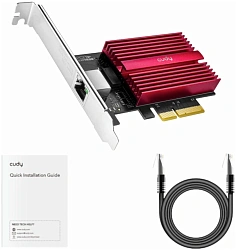 Сетевая карта 10G Ethernet Cudy PE10G PCI Express x4 (упак.:1шт)
