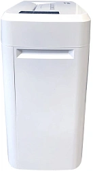 Шредер Office Kit S243N 3,9х38 белый (секр.P-4) фрагменты 35лист. 35лтр. скрепки скобы пл.карты CD