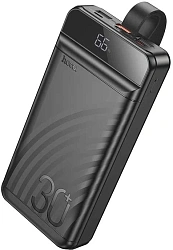 Мобильный аккумулятор Hoco J123B Element 30000mAh 5A черный (12081)