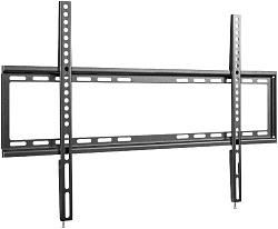 Кронштейн для телевизора Ultramounts UM814F черный 37"-70" макс.35кг настенный фиксированный