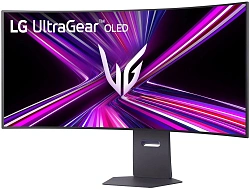 Монитор LG 44.5" 45GX950A-B черный OLED LED 0.03ms 21:9 HDMI M/M матовая HAS 13000cd 178гр/178гр 5120x2160 165Hz DP 4K USB