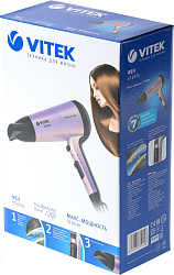 Фен Vitek VT-8224 2100Вт фиолетовый/черный (8224-VT-01_MC)