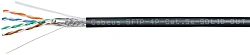 Кабель информационный Cabeus SFTP-4P-Cat.5e-SOLID-OUT-LSZH-UV SFTP-4P-CAT.5E-SOLID-OUT-LSZH- кат.5E SF/UTP LSZH универсальный 305м черный