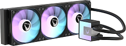 Система водяного охлаждения Formula Ice Jet Glow 360 ARGB Soc-AM5/AM4/1200/2066/1700/1851 черный 4-pin 1-27dB Al+Cu 300W 2020gr Ret (ICE JET GLOW 360 BK)