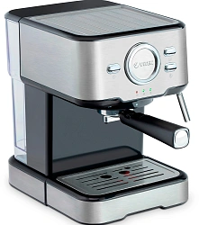 Кофеварка рожковая Vitek VT-1520 850Вт серебристый
