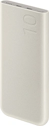 Мобильный аккумулятор Samsung EB-P3401 10000mAh PD3.0 25W 4.8A 2xUSB-C бежевый (EB-P3401XURGRU)