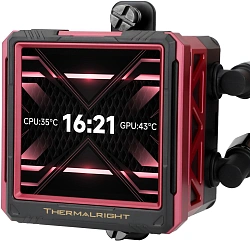 Система водяного охлаждения Thermalright Frozen Warframe ULTRA 360 ARGB Soc-AM5/AM4/1151/1200/2066/2011/1700 черный 4-pin 29.6dB Al LCD Ret (F-WFRAME-ULT-360-BL-ARGB)