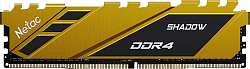 Память DDR4 8GB 3200MHz Netac NTSDD4P32SP-08Y Shadow RTL Gaming PC4-25600 CL16 DIMM 288-pin 1.35В с радиатором Ret