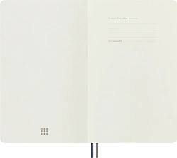 Блокнот Moleskine CLASSIC SOFT EXPENDED QP616EXPB20 Large 130х210мм 400стр. линейка мягкая обложка синий сапфир