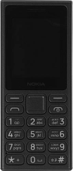 Мобильный телефон Nokia 125 DS TA-1655 черный моноблок 2Sim 2" 126x160 Series 30+ 0.3Mpix GSM900/1800 Protect MP3 FM microSD max32Gb