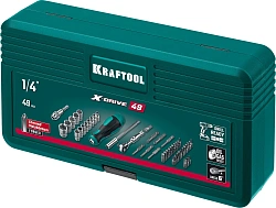 Отвертка Kraftool 25816 в компл.:49 предметов жесткий кейс