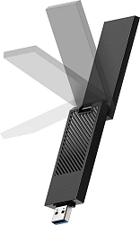 Сетевой адаптер Wi-Fi Cudy WU5400 AXE5400 USB 3.0 (ант.внеш.несъем.) 2ант.