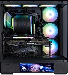 Корпус Zalman P40 DS черный без БП ATX 10x120mm 2x140mm 2xUSB3.0 audio bott PSU