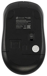 Мышь Оклик 310MW черный/серый оптическая 3200dpi беспров. USB для ноутбука 4but (1869088)