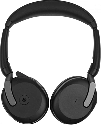 Наушники с микрофоном Jabra Evolve2 65 Flex черный накладные BT оголовье (26699-999-989)