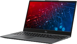 Ноутбук IRU Tactio 15PHR Ryzen 5 7430U 8Gb SSD256Gb AMD Radeon Graphics 15.6" IPS FHD (1920x1080) FreeDOS black WiFi BT Cam 4000mAh (2150143)