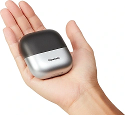 Бритва сетчатая Panasonic ES-CM3BKS521 реж.эл.:1 питан.:аккум. серебристый/черный
