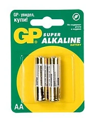 Батарея GP Super Alkaline 15A LR6 AA (2шт)
