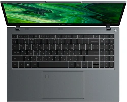 Ноутбук Digma Pro Fortis M Core i7 1255U 32Gb SSD512Gb Intel Iris Xe graphics 15.6" IPS FHD (1920x1080) Windows 11 Pro grey WiFi BT Cam 4250mAh (DN15P7-BDXW01)