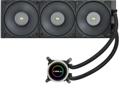 Система водяного охлаждения Lian-Li GA II Trinity Performance 360 Soc-AM5/AM4/1200/1700/1851 черный 4-pin 29dB Al+Cu Ret (G89.GA2P36B.R1)