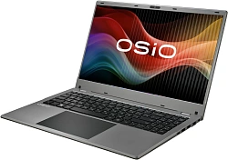 Ноутбук Osio BaseLine B150i-009s N-series N200 8Gb SSD512Gb Intel UHD Graphics 15.6" IPS FHD (1920x1080) без ОС silver WiFi BT Cam 5000mAh