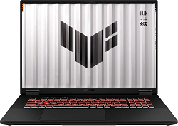 Ноутбук Asus TUF Gaming A18 FA808UH-S8049 Ryzen 7 260 16Gb SSD512Gb NVIDIA GeForce RTX5050 8Gb 18" IPS FHD+ (1920x1200) без ОС grey WiFi BT Cam (90NR0NM1-M002F0)