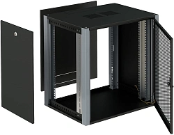 Шкаф коммутационный Sysmatrix (WP 6612.930 ) настенный 12U 600x600мм пер.дв.перфор. 2 бок.пан. 60кг серый 450мм 24кг 585мм IP20 металл