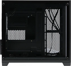 Корпус Formula Crystal Z5 TG черный без БП mATX 6x120mm 1xUSB2.0 1xUSB3.0 audio bott PSU