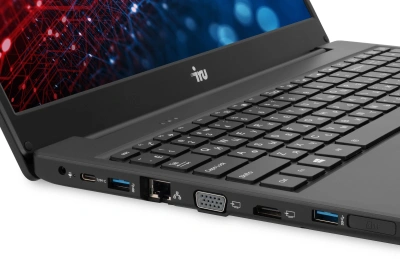 Ноутбук IRU Оникс 15U Core i5 1135G7 8Gb SSD256Gb Intel Iris Xe graphics G7 15.6" IPS FHD (1920x1080) FreeDOS black WiFi BT Cam 8000mAh (1923010)