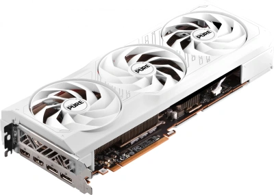 Видеокарта Sapphire PCI-E 4.0 11330-03-20G PURE RX 7800 XT GAMING OC AMD Radeon RX 7800XT 16Gb 256bit GDDR6 2169/19500 HDMIx2 DPx2 HDCP Ret