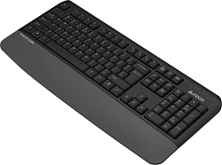 Клавиатура A4Tech FGK20 серый USB беспроводная Multimedia (подставка для запястий)