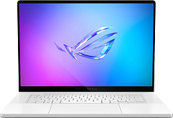 Ноутбук Asus ROG Zephyrus G16 GA605KM-QR036 Ryzen AI 7 350 32Gb SSD1Tb NVIDIA GeForce RTX 5060 8Gb 16" OLED 2.5K (2560x1600) без ОС white WiFi BT Cam Bag (90NR0NE2-M00250)