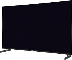 Телевизор LED Hyundai 55" H-LED55BU7011 Google TV Frameless Metal черный 4K Ultra HD 60Hz DVB-T DVB-T2 DVB-C DVB-S DVB-S2 USB WiFi Smart TV