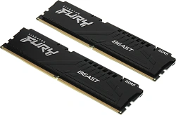 Память DDR5 2x32GB 5200MHz Kingston KF552C40BB2K2-64 Fury Beast Black Expo RTL Gaming PC5-41600 CL40 DIMM 288-pin 1.25В dual rank с радиатором Ret