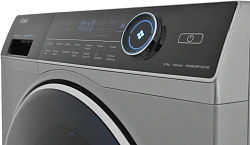 Стиральная машина Haier HWD80-BP14979S класс: B загр.фронтальная макс.:8кг (с сушкой) серебристый инвертор