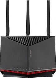 Роутер беспроводной Asus RT-BE86U BE6800 100/1000/2500/10000BASE-T черный